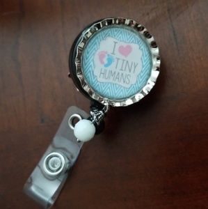 NICU nurse badge reel